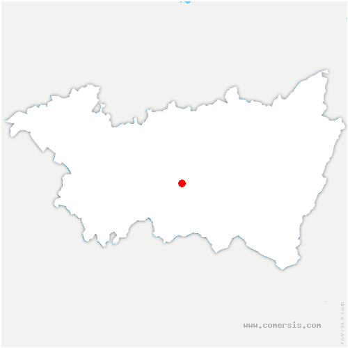 carte de localisation d'Abaucourt