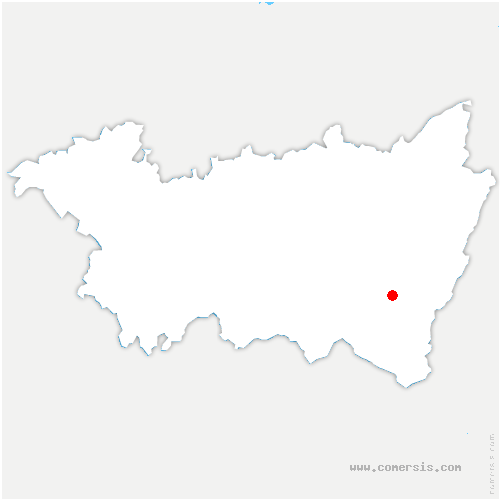 carte de localisation d'Aigremont