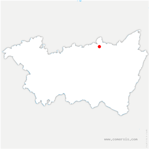 carte de localisation d'Aillianville
