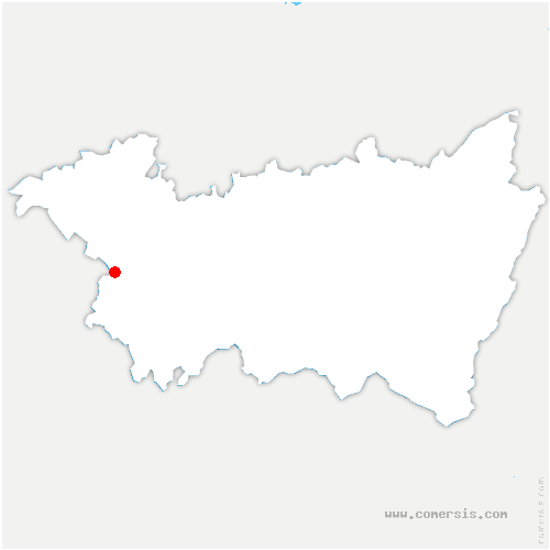 carte de localisation de Aingeville