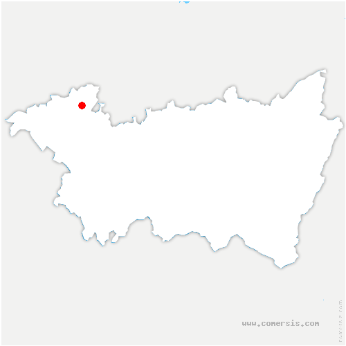carte de localisation d'Autigny-la-Tour