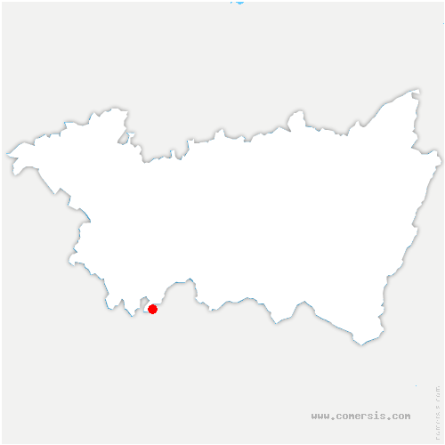 carte de localisation de Belmont