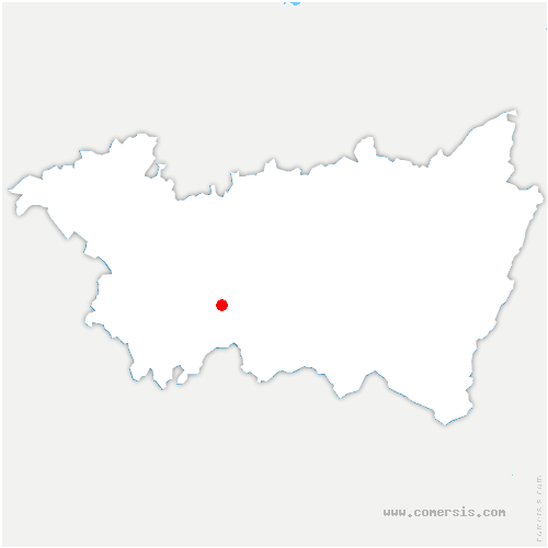 carte de localisation de Belrupt