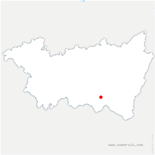 carte de localisation de Bonnecourt