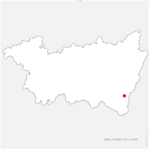 carte de localisation de Bourbonne-les-Bains