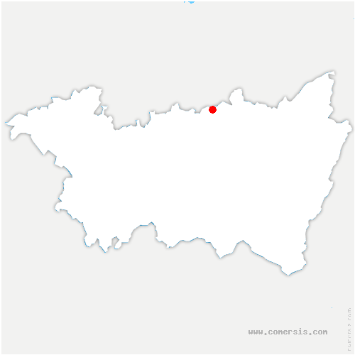 carte de localisation de Briaucourt