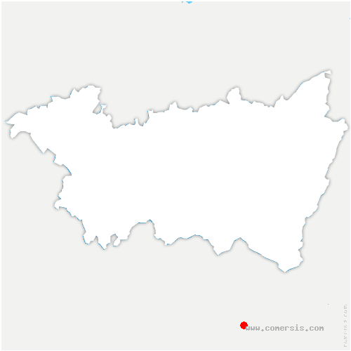 carte de localisation de Brixey-aux-Chanoines
