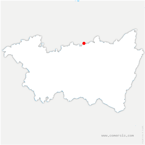 carte de localisation de Chambroncourt