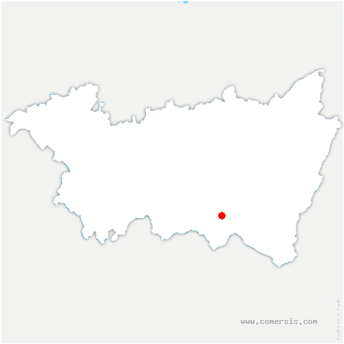 carte de localisation de Chauffourt