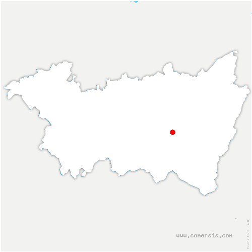 carte de localisation de Clefmont
