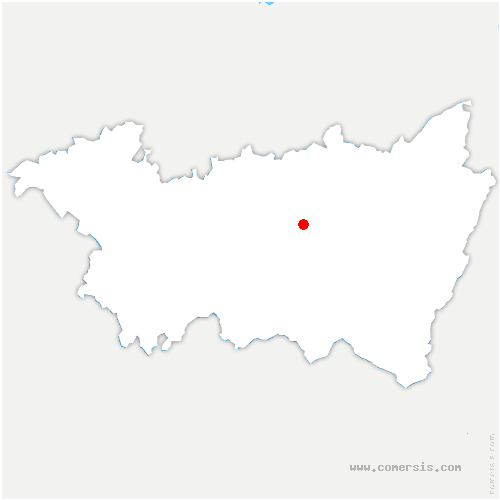carte de localisation de Clinchamp