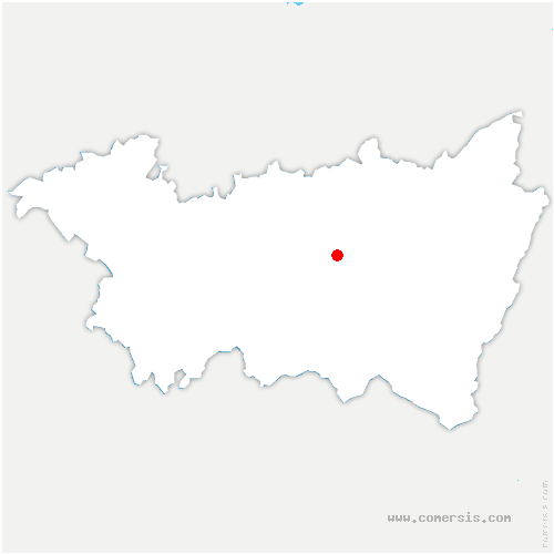 carte de localisation de Dogneville