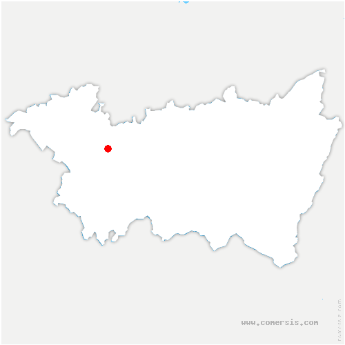 carte de localisation de Dombrot-sur-Vair