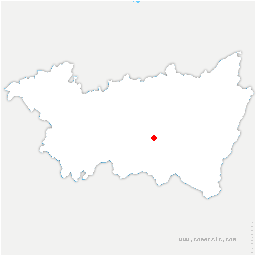 carte de localisation de Dounoux