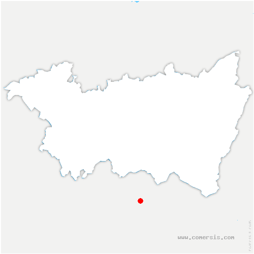 carte de localisation de Ferrières