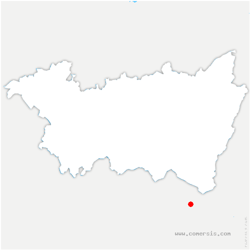 carte de localisation de Flin