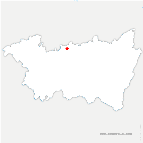 carte de localisation de Florémont