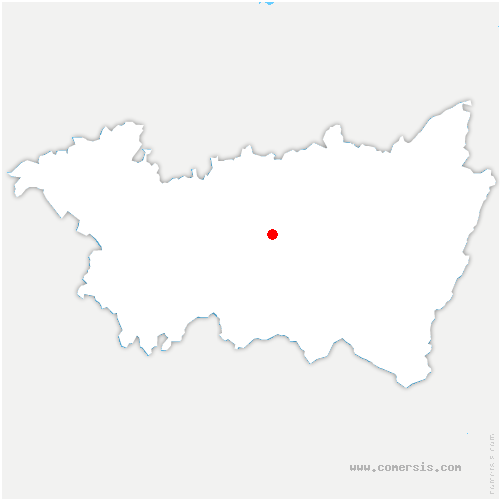 carte de localisation de Fomerey