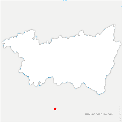 carte de localisation de Forcelles-Saint-Gorgon