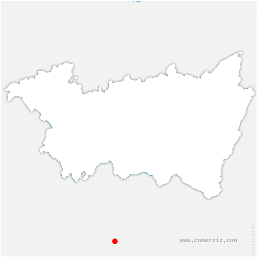 carte de localisation de Fraisnes-en-Saintois