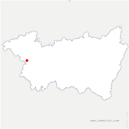 carte de localisation de Gendreville
