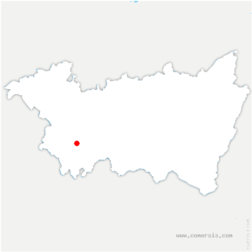 carte de localisation de Gignéville