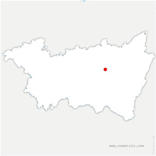 carte de localisation de Girecourt-sur-Durbion