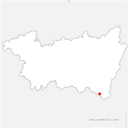 carte de localisation de Guyonvelle