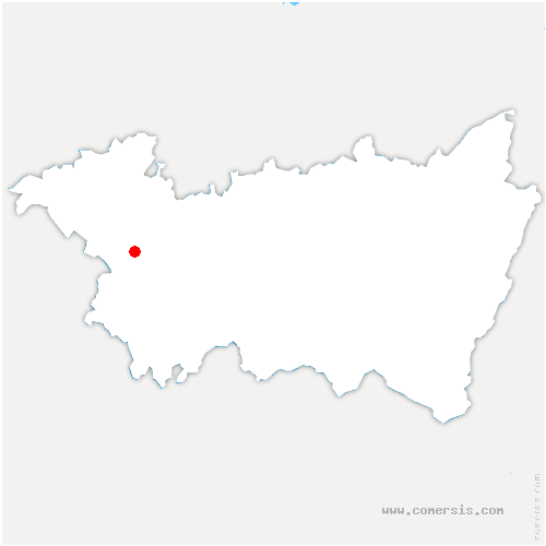carte de localisation de Hagnéville-et-Roncourt