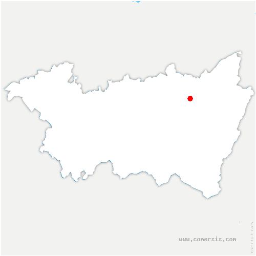 carte de localisation d'Harréville-les-Chanteurs
