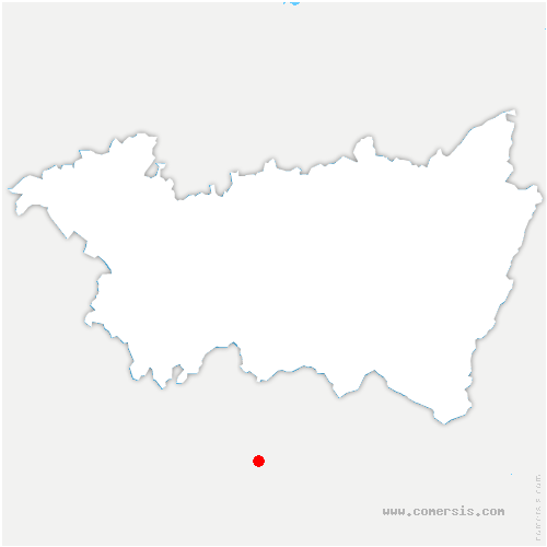 carte de localisation d'Houdreville