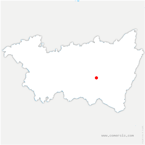 carte de localisation de Jarménil
