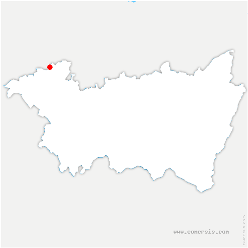 carte de localisation de Jubainville