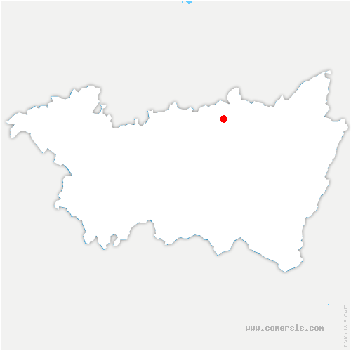 carte de localisation de Lafauche