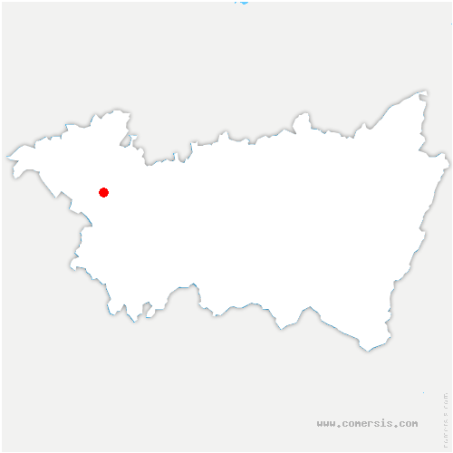 carte de localisation de Landaville