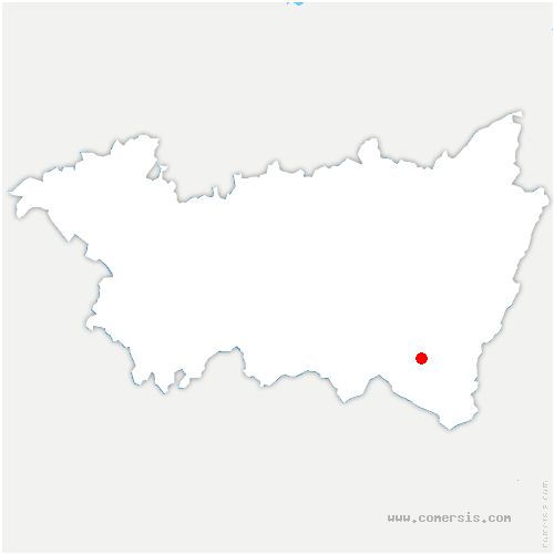 carte de localisation de Laneuvelle