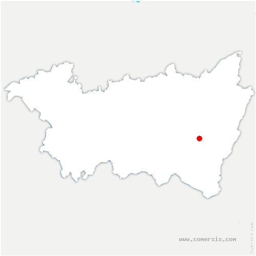 carte de localisation de Liézey