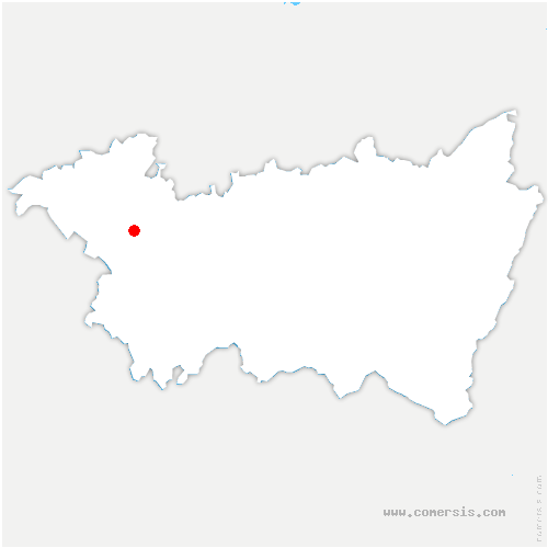 carte de localisation de Longchamp-sous-Châtenois