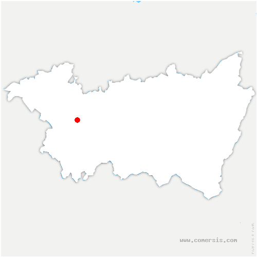 carte de localisation de Mandres-sur-Vair