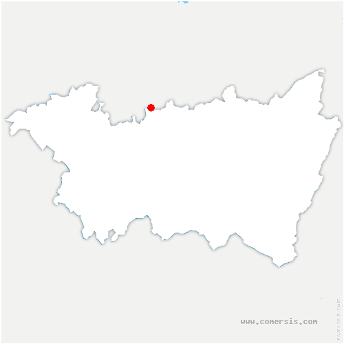 carte de localisation de Marainville-sur-Madon