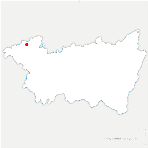 carte de localisation de Maxey-sur-Meuse