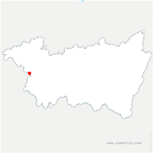 carte de localisation de Médonville