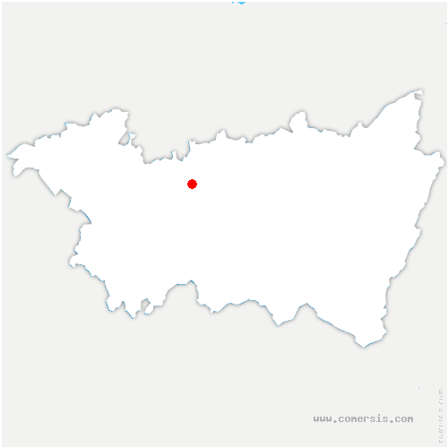 carte de localisation de Mirecourt