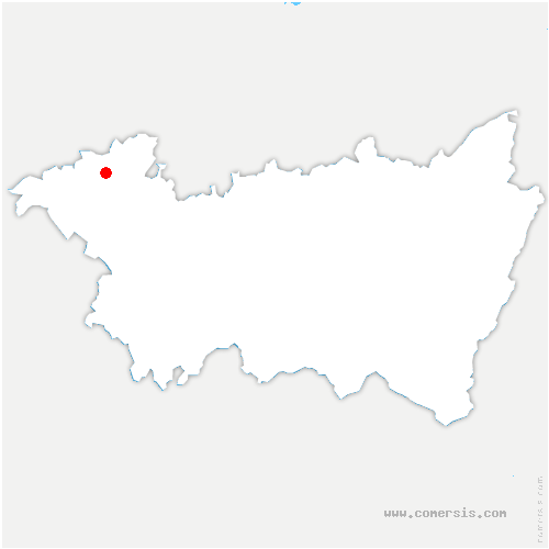carte de localisation de Moncel-sur-Vair