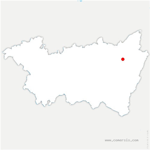 carte de localisation de Mortagne