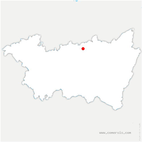 carte de localisation d'Orquevaux
