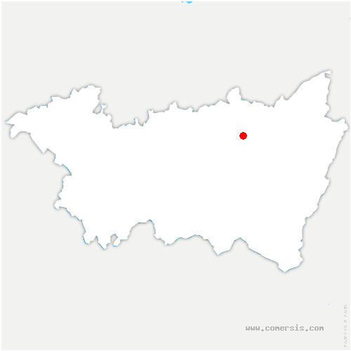 carte de localisation de Prez-sous-Lafauche