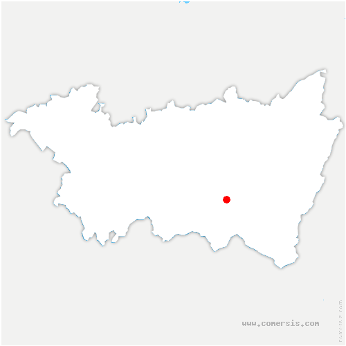 carte de localisation de Raon-aux-Bois
