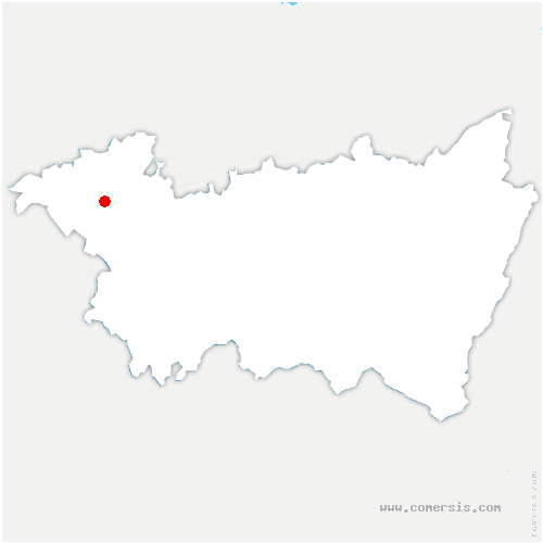 carte de localisation de Rebeuville