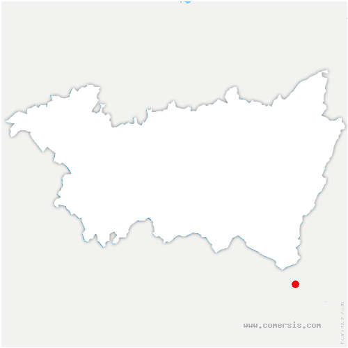 carte de localisation de Saint-Maurice-aux-Forges